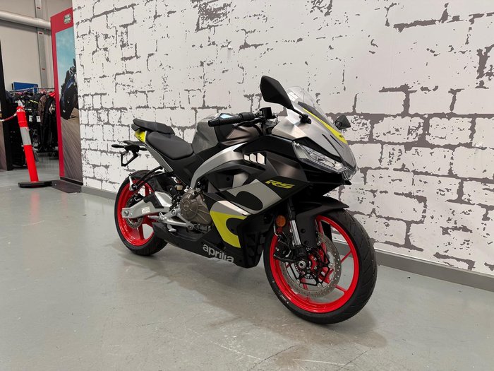 2025 Aprilia RS 457 RS Yellow