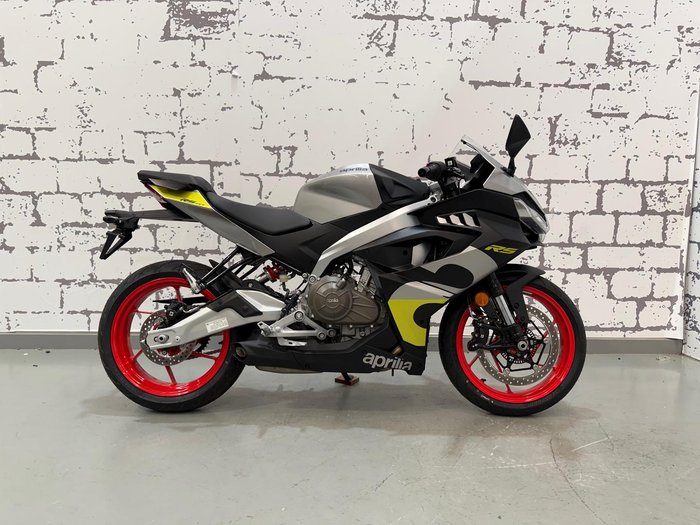 2025 Aprilia RS 457 RS Yellow
