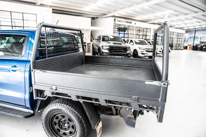 2021 Ford Ranger XLT PX MkIII MY21.75 4X4 Dual Range Lightning Blue