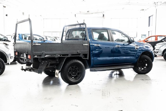 2021 Ford Ranger XLT PX MkIII MY21.75 4X4 Dual Range Lightning Blue