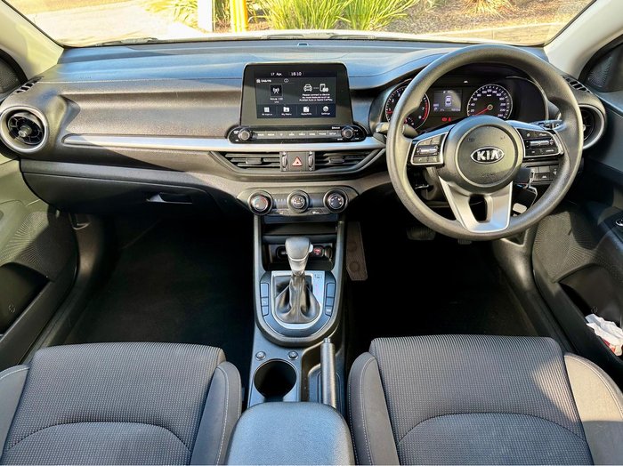 2021 Kia Cerato S BD MY21 Clear White