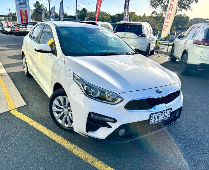 2021 Kia Cerato S BD MY21 Clear White
