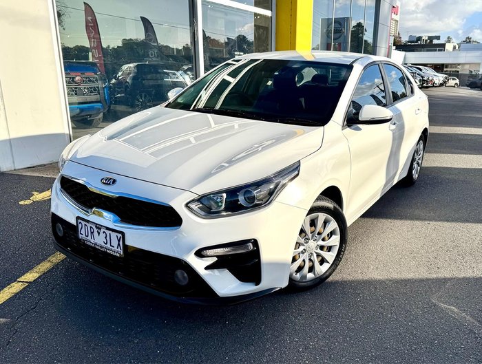 2021 Kia Cerato S BD MY21 Clear White