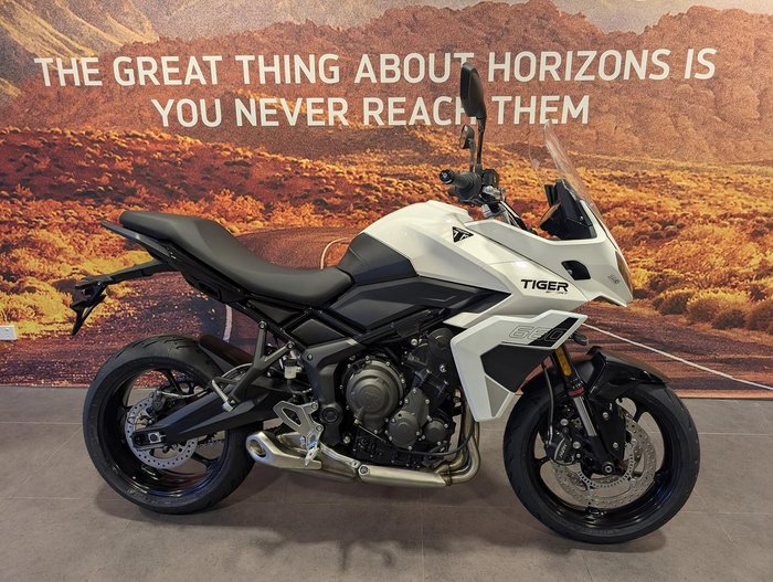 2026 Triumph Tiger Sport 660 Tiger White