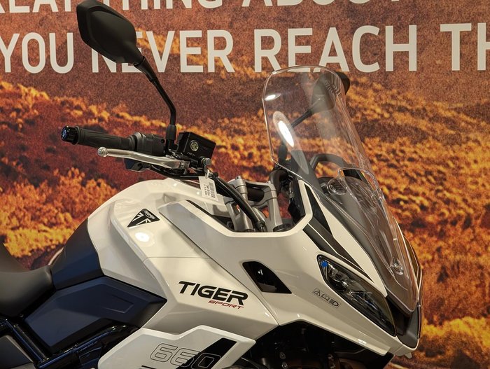 2026 Triumph Tiger Sport 660 Tiger White