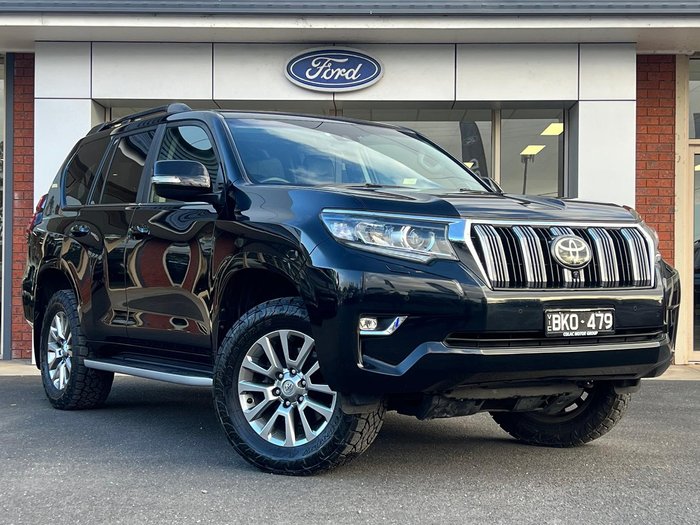 2020 Toyota Landcruiser Prado Kakadu GDJ150R 4X4 Dual Range BLACK