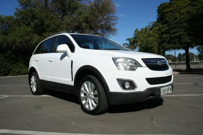 2015 Holden Captiva 5 LT CG MY15 Snowflake Pearl