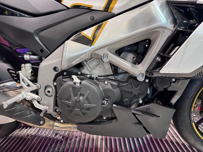 2024 Aprilia Tuono V4 1100 Factory Tuono White