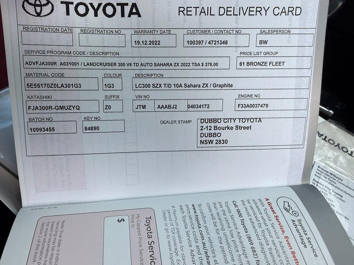 2022 Toyota Landcruiser Sahara ZX
