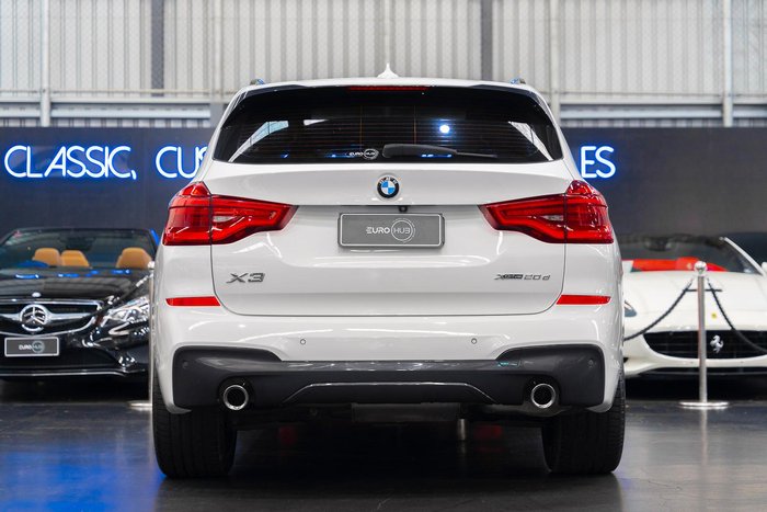 2019 BMW X3 xDrive20d G01 4X4 Constant Alpine White