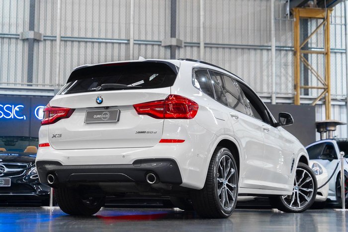 2019 BMW X3 xDrive20d G01 4X4 Constant Alpine White