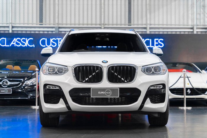 2019 BMW X3 xDrive20d G01 4X4 Constant Alpine White