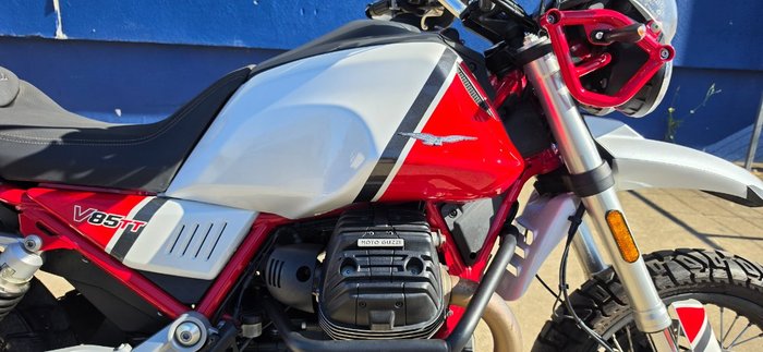 2019 MOTO GUZZI V85 TT White