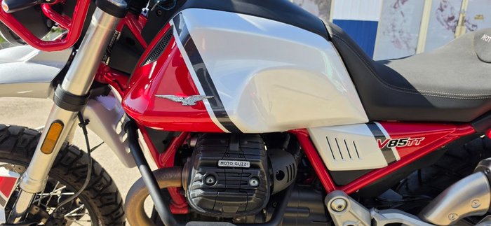 2019 MOTO GUZZI V85 TT White
