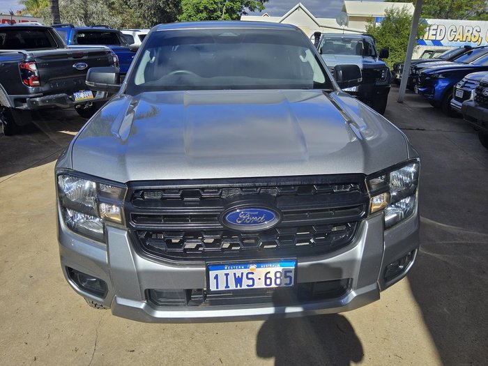 2024 Ford Ranger Black Edition MY24.50 4X4 Dual Range Aluminium