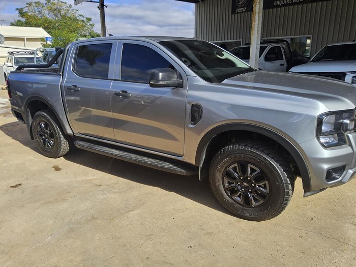 2024 Ford Ranger Black Edition MY24.50 4X4 Dual Range Aluminium