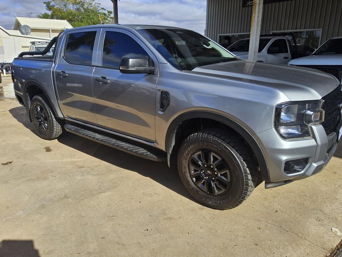 2024 Ford Ranger Black Edition MY24.50 4X4 Dual Range Aluminium