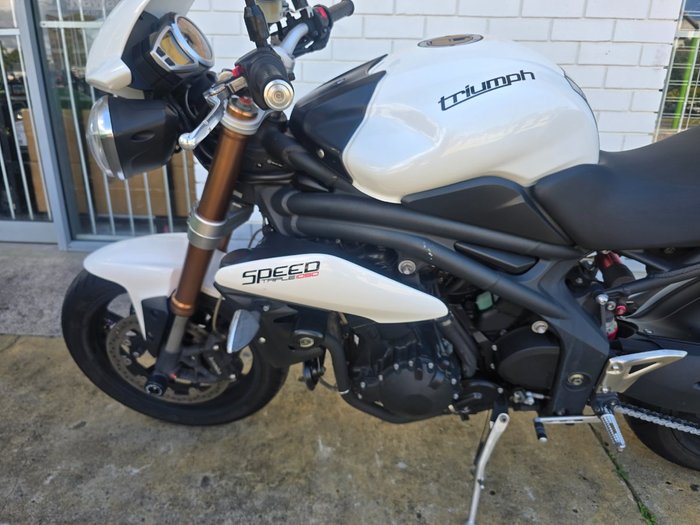 2012 Triumph SPEED TRIPLE (ABS) White