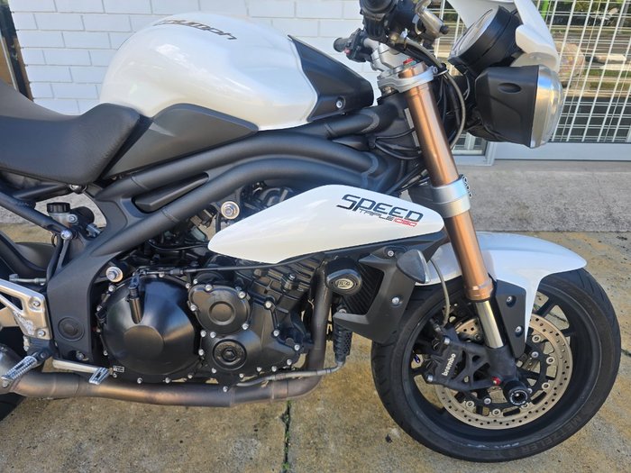 2012 Triumph SPEED TRIPLE (ABS) White