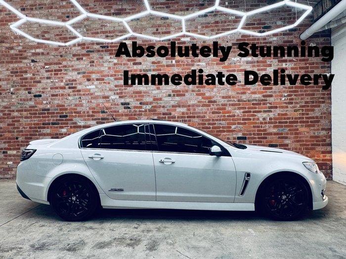 2016 Holden Commodore SS V Redline VF Series II MY16 White