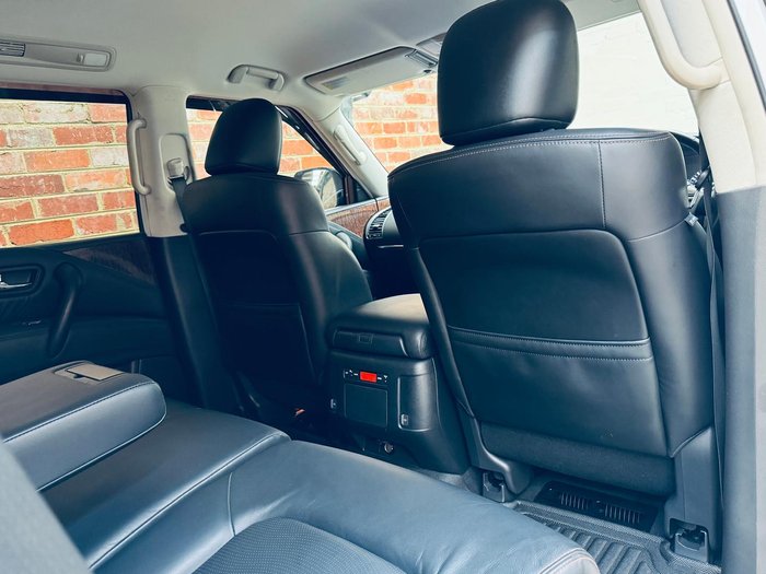 2020 Nissan Patrol Ti Y62 Series 5 MY20 4X4 Dual Range Moonstone White