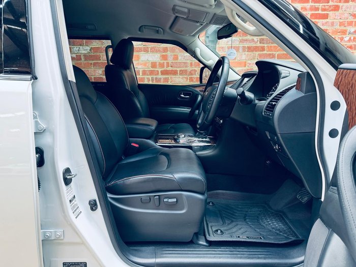 2020 Nissan Patrol Ti Y62 Series 5 MY20 4X4 Dual Range Moonstone White