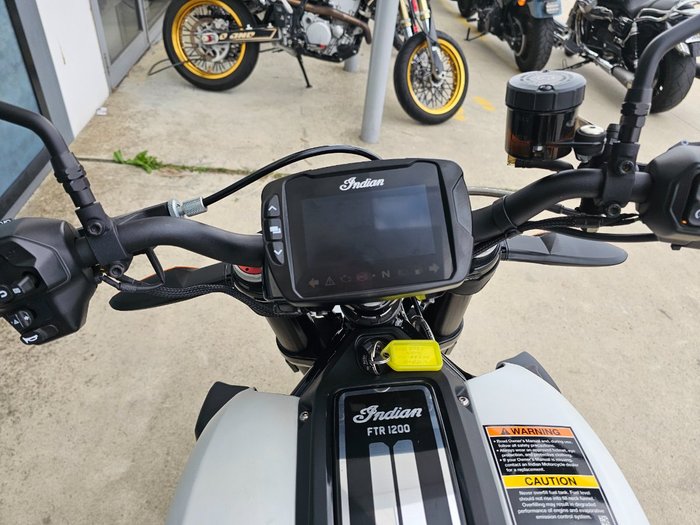 2022 INDIAN FTR 1200 S White