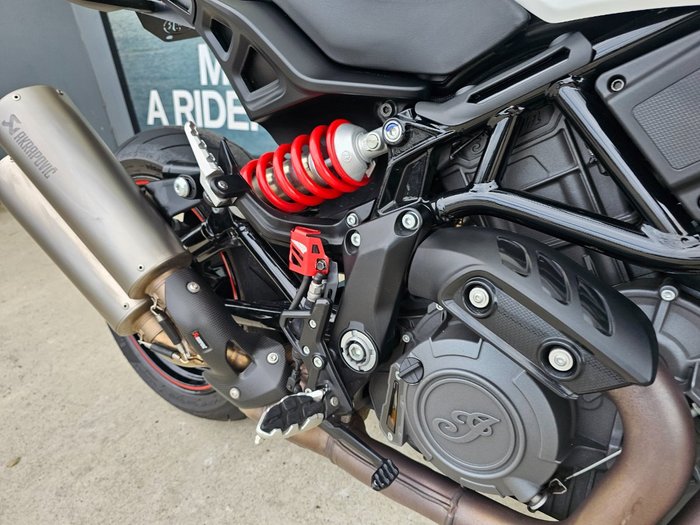 2022 INDIAN FTR 1200 S White