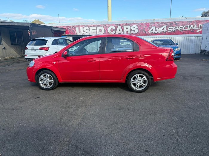 2010 Holden Barina TK MY11 Chilli Red