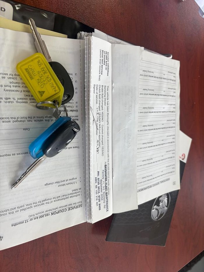 2010 Holden Barina TK MY11 Chilli Red