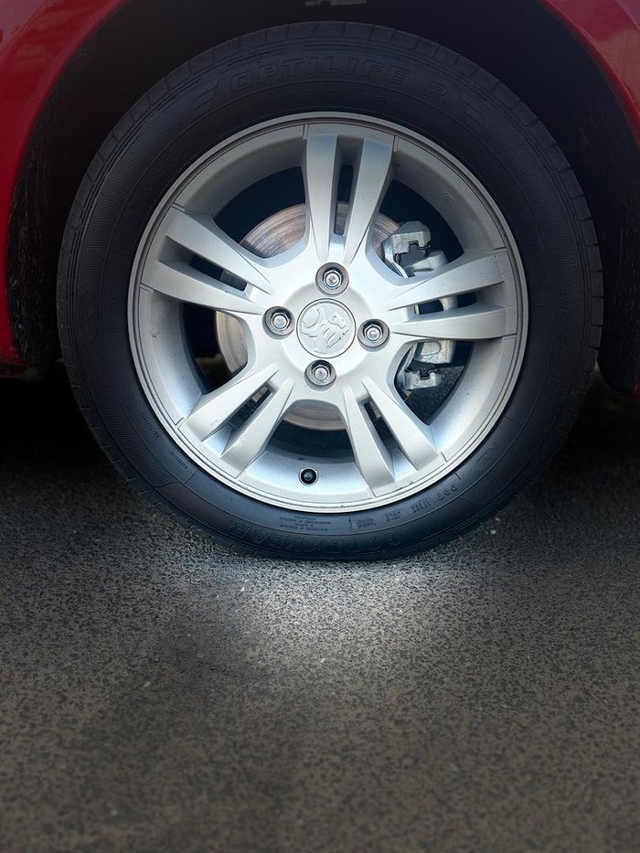 2010 Holden Barina TK MY11 Chilli Red