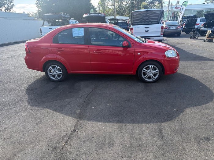 2010 Holden Barina TK MY11 Chilli Red