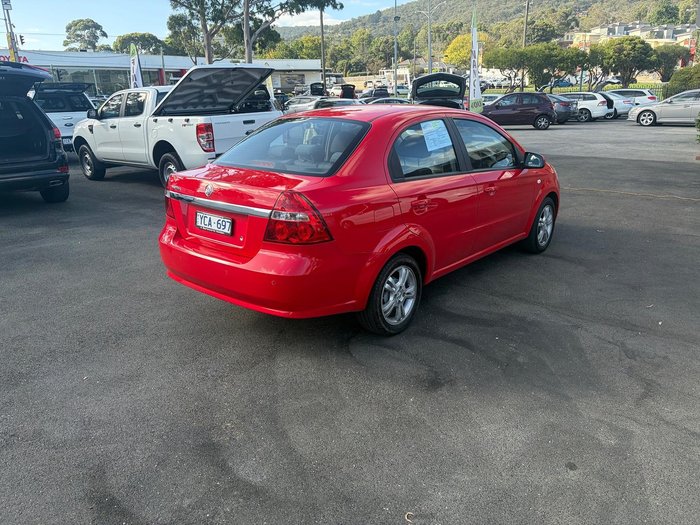 2010 Holden Barina TK MY11 Chilli Red
