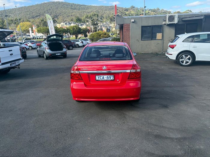 2010 Holden Barina TK MY11 Chilli Red