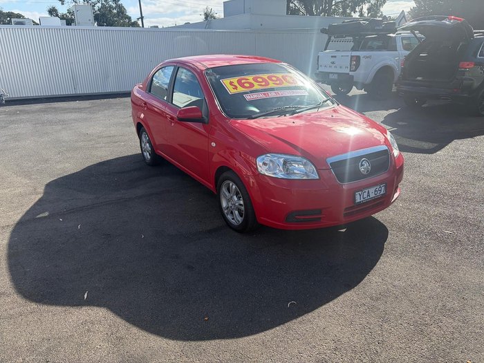 2010 Holden Barina TK MY11 Chilli Red