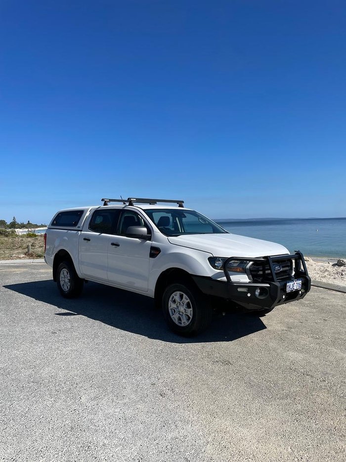 2021 Ford Ranger XLS PX MkIII MY21.25 4X4 Dual Range Arctic White