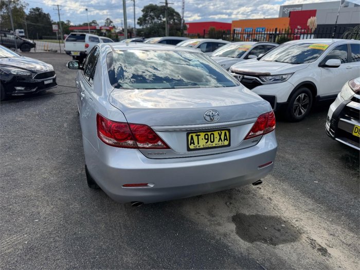 2008 TOYOTA AURION AT-X GSV40R SILVER OR CHROME