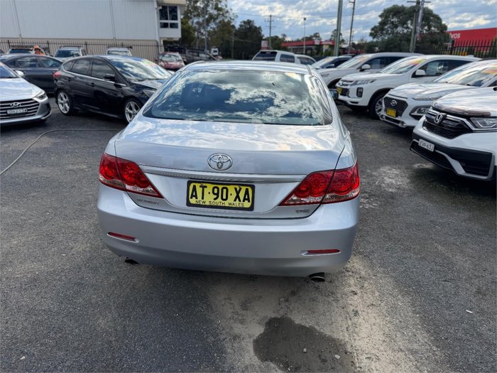 2008 TOYOTA AURION AT-X GSV40R SILVER OR CHROME