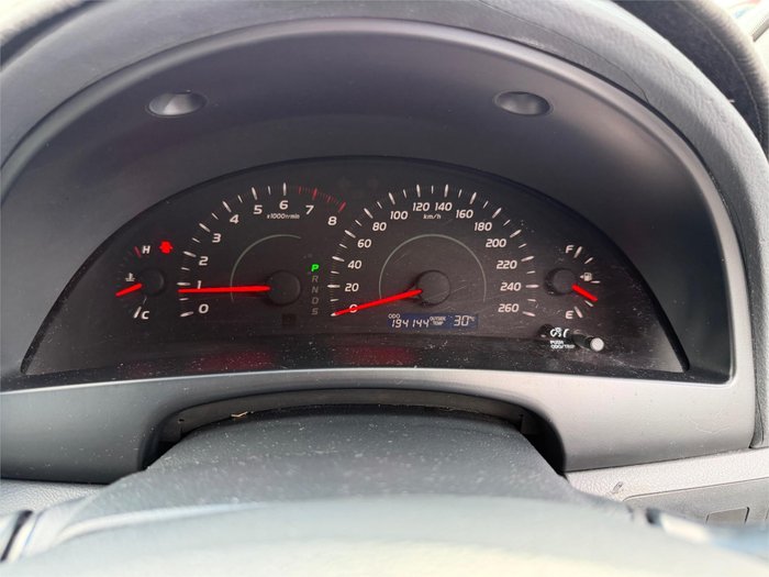 2008 TOYOTA AURION AT-X GSV40R SILVER OR CHROME