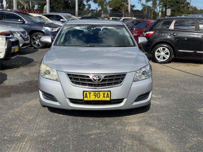 2008 TOYOTA AURION AT-X GSV40R SILVER OR CHROME