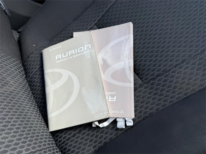 2008 TOYOTA AURION AT-X GSV40R SILVER OR CHROME