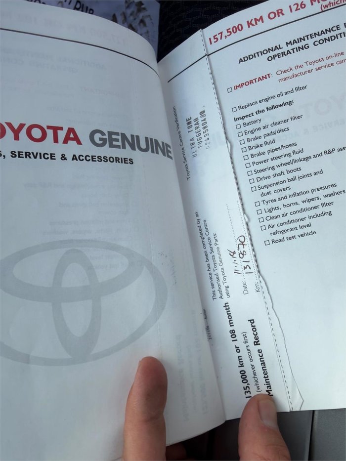 2008 TOYOTA AURION AT-X GSV40R SILVER OR CHROME