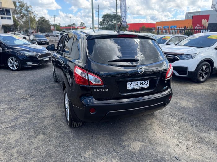 2013 NISSAN DUALIS ST (4x2) J10 MY13 BLACK