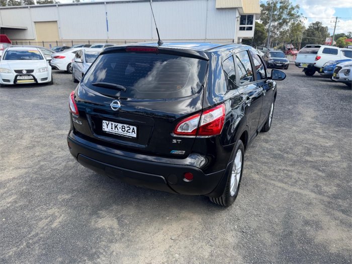 2013 NISSAN DUALIS ST (4x2) J10 MY13 BLACK
