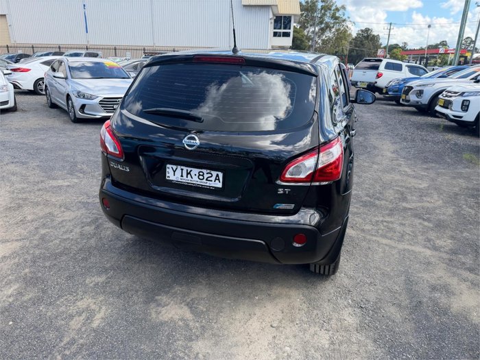 2013 NISSAN DUALIS ST (4x2) J10 MY13 BLACK