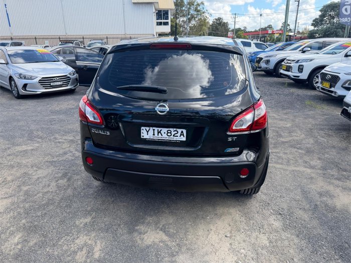 2013 NISSAN DUALIS ST (4x2) J10 MY13 BLACK