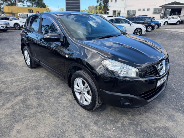 2013 NISSAN DUALIS ST (4x2) J10 MY13 BLACK