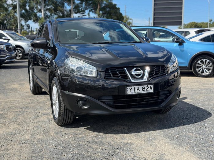 2013 NISSAN DUALIS ST (4x2) J10 MY13 BLACK