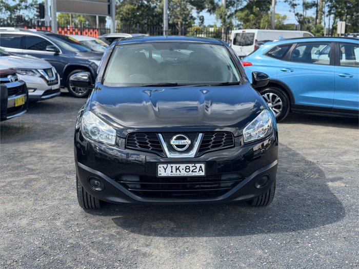 2013 NISSAN DUALIS ST (4x2) J10 MY13 BLACK