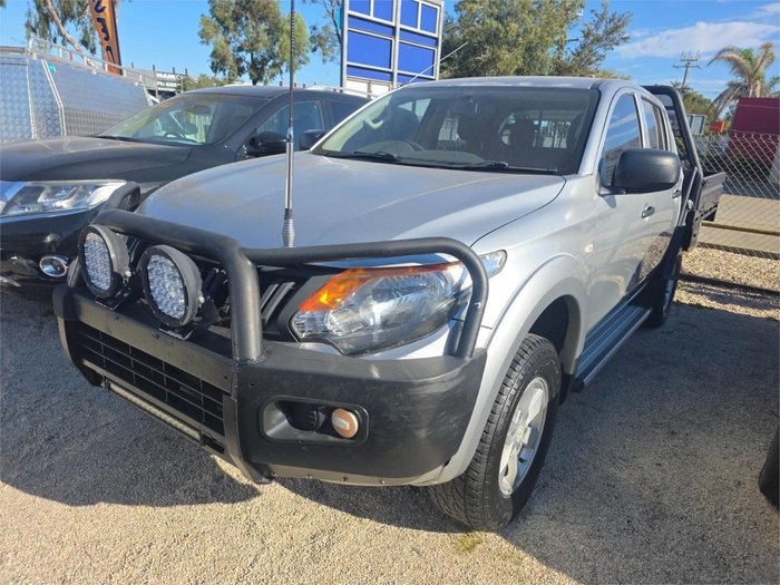 2016 Mitsubishi Triton GLX MQ MY16 4X4 Dual Range Sterling Silver